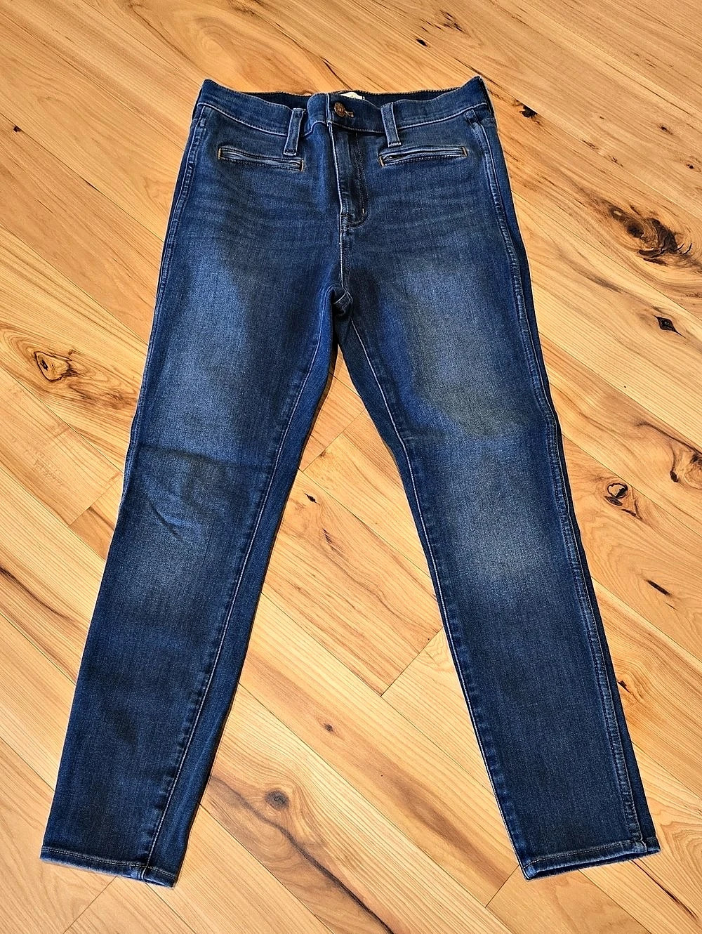 Madewell Roadtripper Jeggings Blue Waist 26